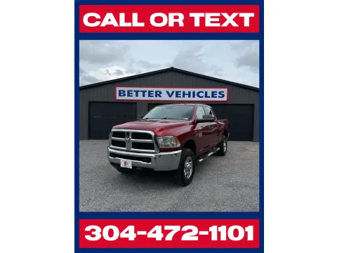 Red 2015 Ram 2500 Tradesman Crew Cab 4x4 for sale in Buckhannon, WV