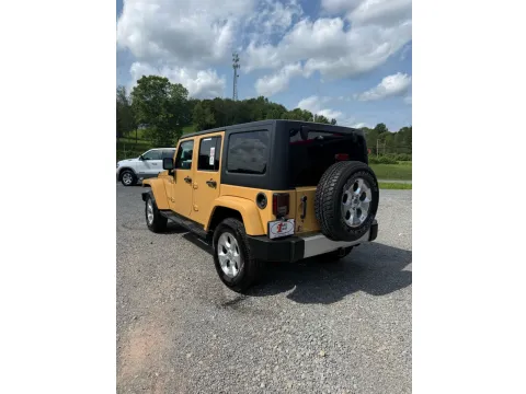 Another view of 2014 Jeep Wrangler Unlimited Sahara Unlimited 4x4 for sale in Buckhannon, WV at Number One Auto Sales