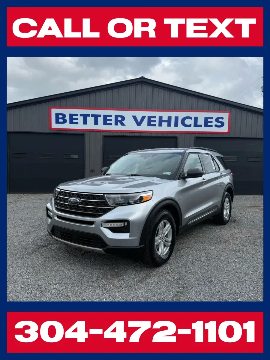 Silver 2021 Ford Explorer XLT 4WD for sale in Buckhannon, WV