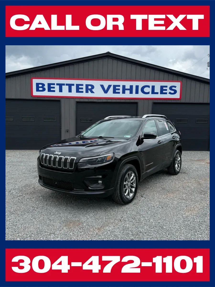 Black 2020 Jeep Cherokee Latitude Lux 4x4 for sale in Buckhannon, WV