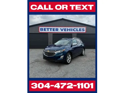 Blue 2019 Chevrolet Equinox Premier AWD for sale in Buckhannon, WV