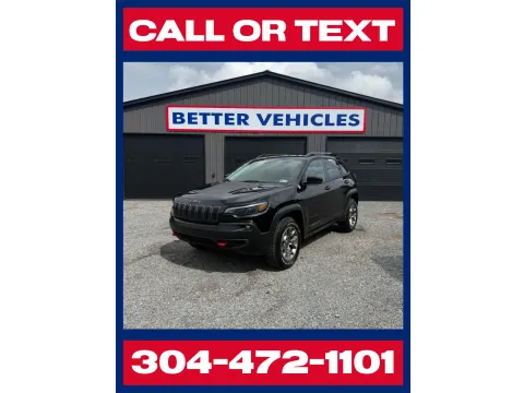 Black 2022 Jeep Cherokee Trailhawk 4x4 for sale in Buckhannon, WV