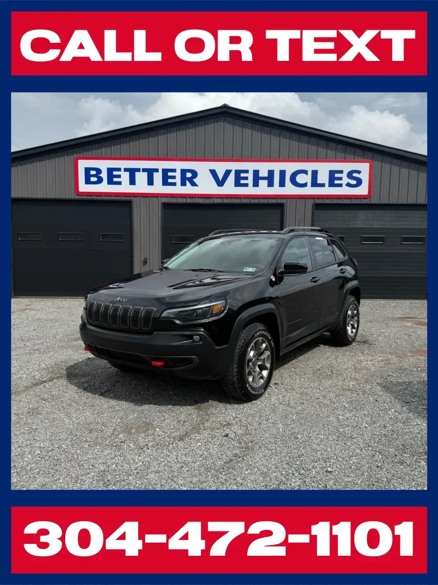 Black 2022 Jeep Cherokee Trailhawk 4x4 for sale in Buckhannon, WV