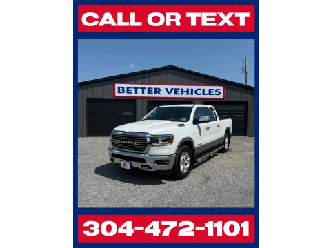 White 2020 Ram 1500 Laramie Crew Cab 4x4 for sale in Buckhannon, WV