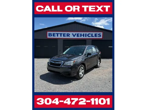Gray 2018 Subaru Forester 2.5i AWD for sale in Buckhannon, WV