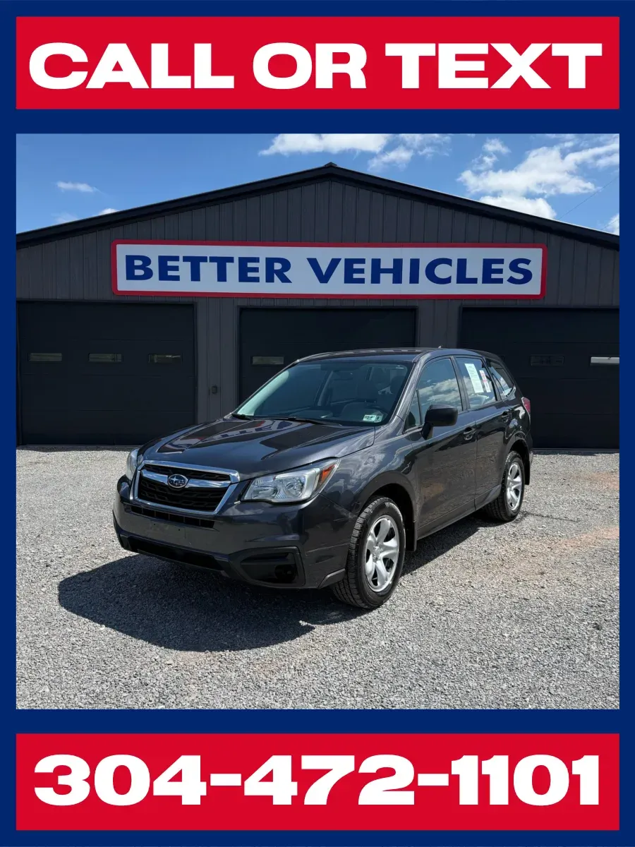 Gray 2018 Subaru Forester 2.5i AWD for sale in Buckhannon, WV