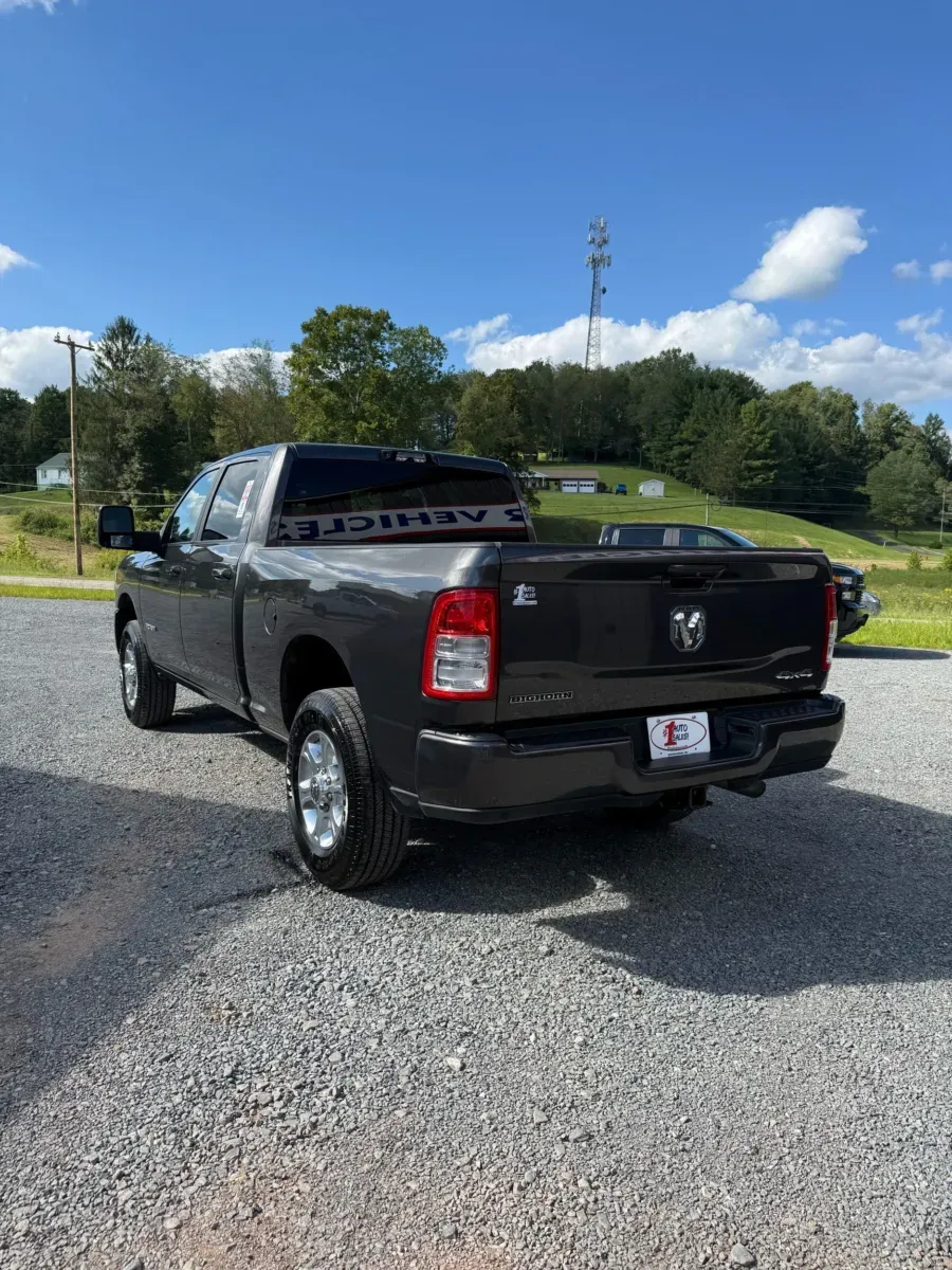 Another view of 2023 Ram 2500 Big Horn Crew Cab 4x4 for sale in Buckhannon, WV at Number One Auto Sales