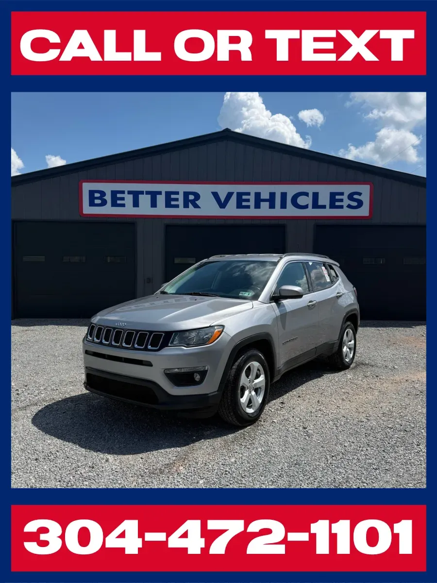 Silver 2019 Jeep Compass Latitude 4x4 for sale in Buckhannon, WV