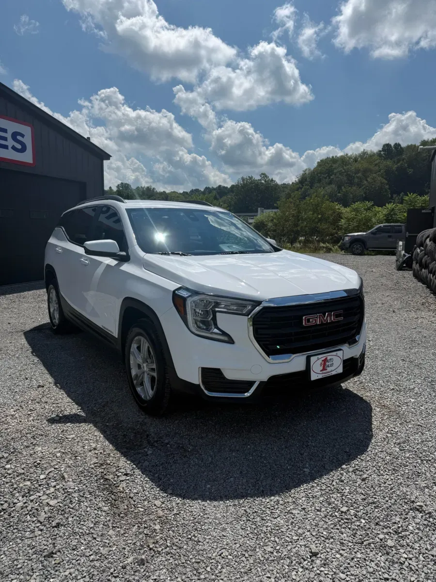 Photos of 2022 GMC Terrain AWD SLE for sale in Buckhannon, WV at Number One Auto Sales