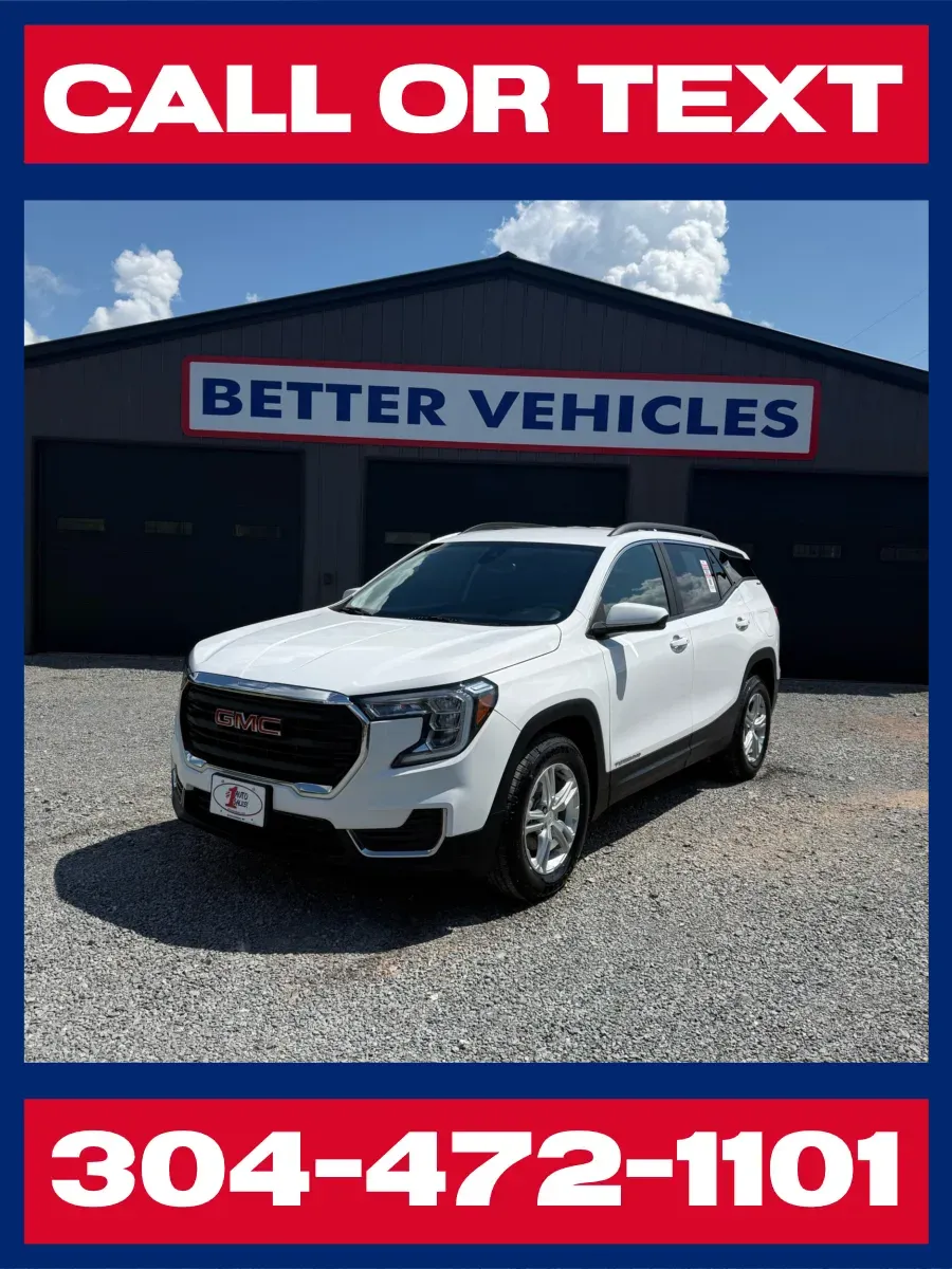 White 2022 GMC Terrain AWD SLE for sale in Buckhannon, WV