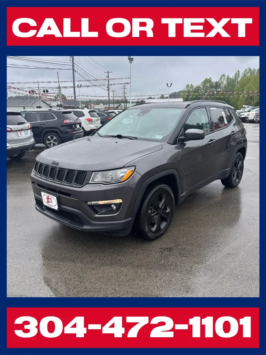 Gray 2019 Jeep Compass Altitude 4x4 for sale in Buckhannon, WV