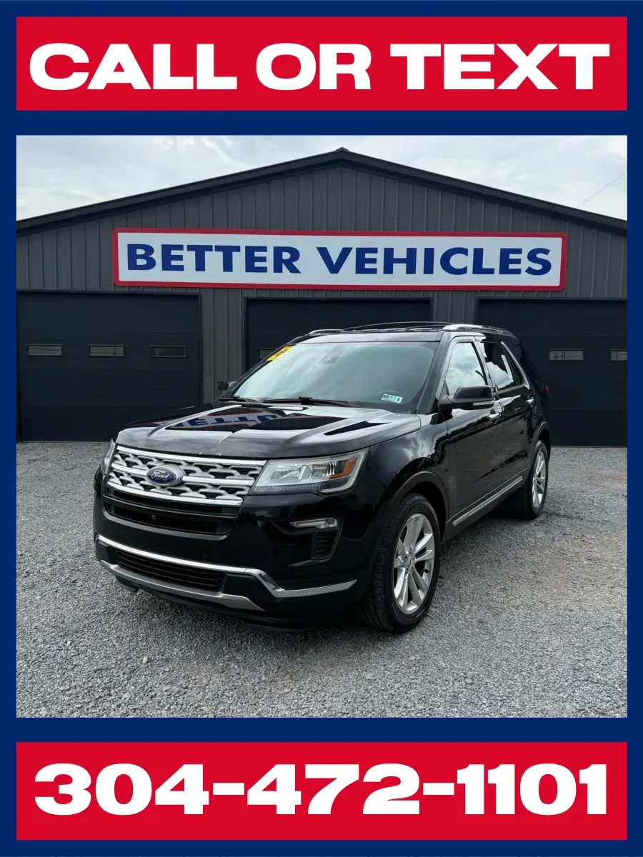 Black 2018 Ford Explorer Limited 4WD for sale in Buckhannon, WV