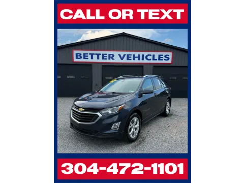 Blue 2018 Chevrolet Equinox LT AWD for sale in Buckhannon, WV