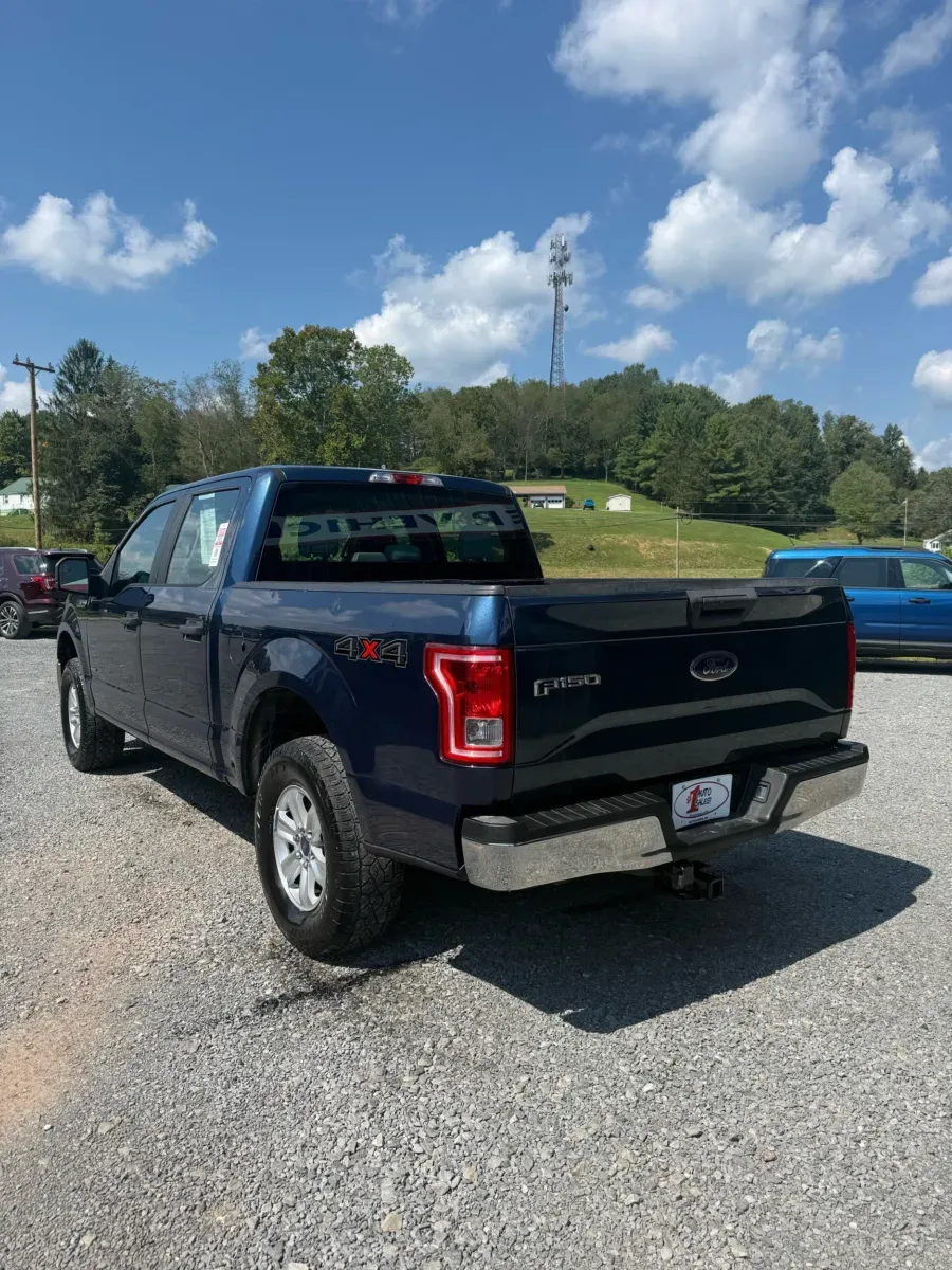 Another view of 2015 Ford F-150 XL SuperCrew 4x4 for sale in Buckhannon, WV at Number One Auto Sales