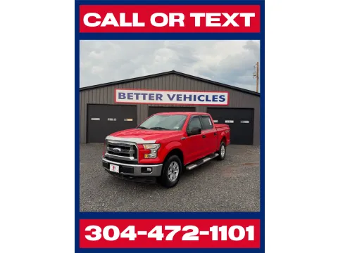 Red 2017 Ford F-150 XLT SuperCrew 4x4 for sale in Buckhannon, WV