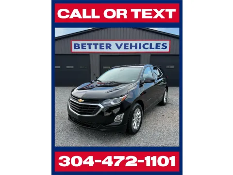Black 2020 Chevrolet Equinox FWD LT for sale in Buckhannon, WV