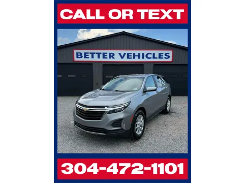 Gray 2023 Chevrolet Equinox LT for sale in Buckhannon, WV