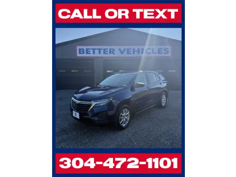 Blue 2023 Chevrolet Equinox LS AWD for sale in Buckhannon, WV