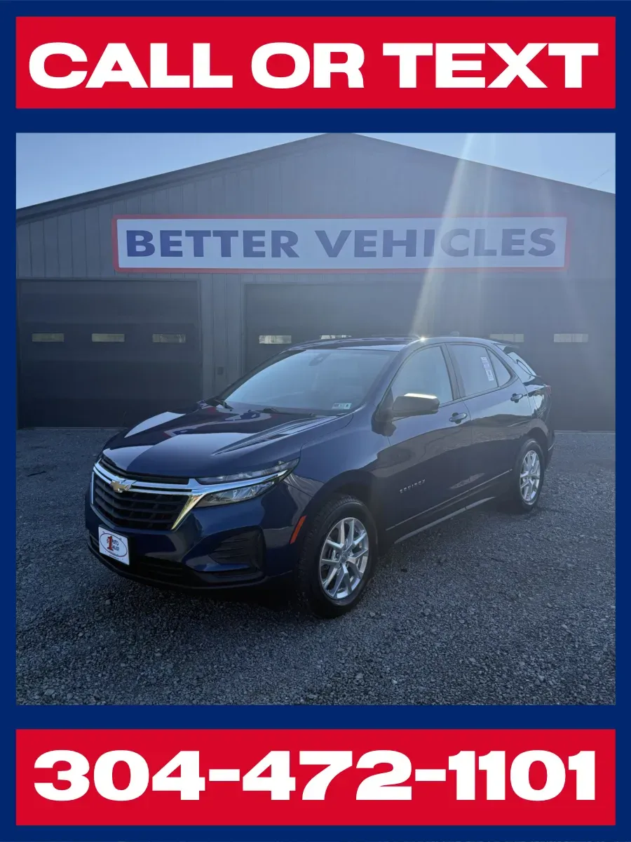 Blue 2023 Chevrolet Equinox LS AWD for sale in Buckhannon, WV