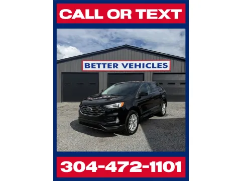 Black 2022 Ford Edge SEL AWD for sale in Buckhannon, WV