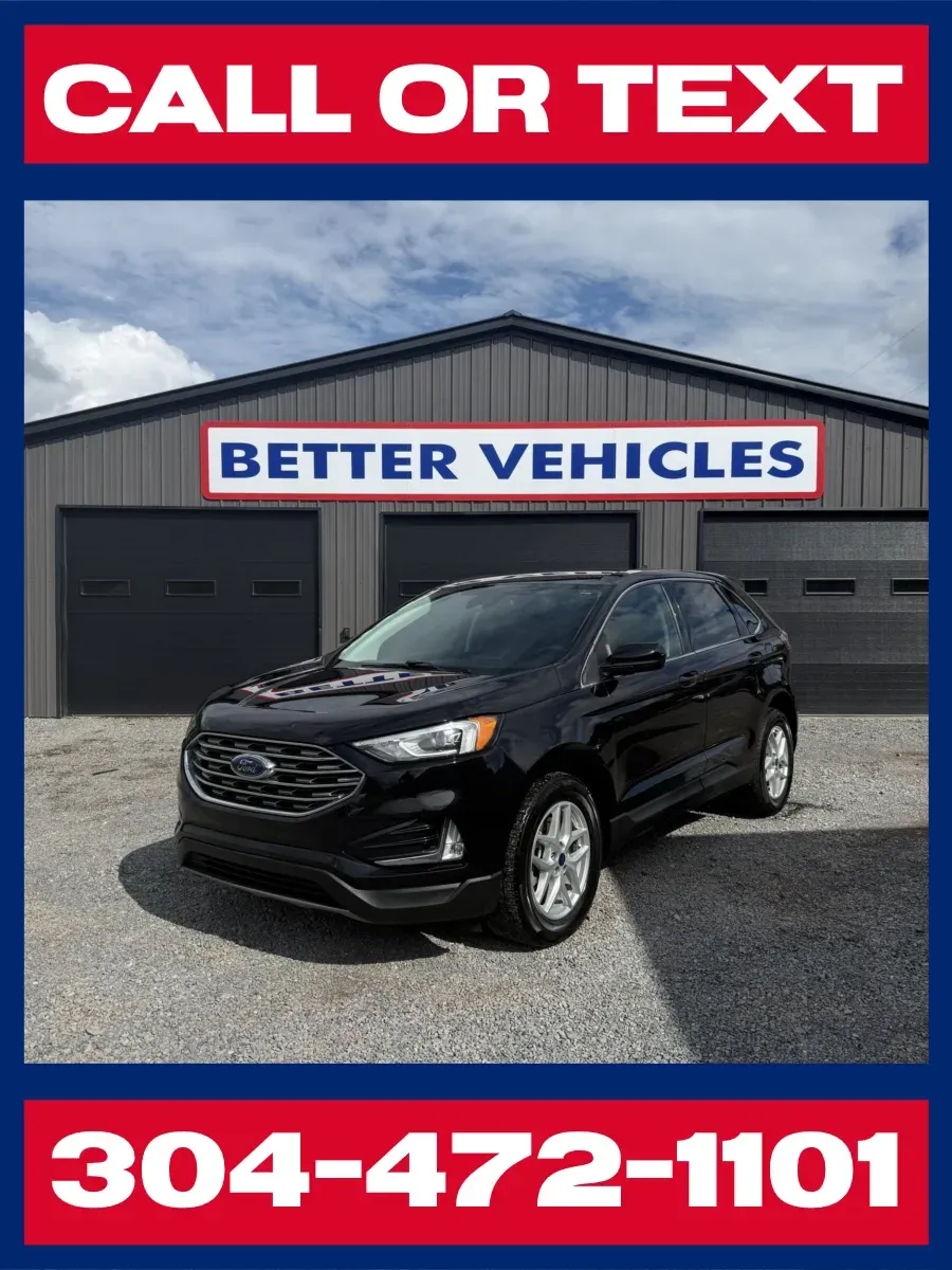 Black 2022 Ford Edge SEL AWD for sale in Buckhannon, WV