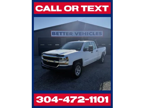 White 2017 Chevrolet Silverado 1500 Work Truck Extended Cab 4x4 for sale in Buckhannon, WV