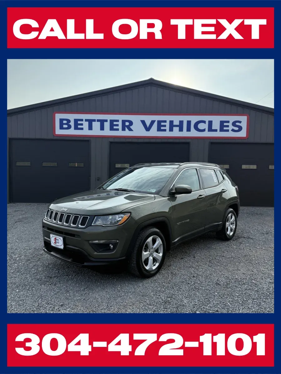 Green 2019 Jeep Compass Latitude for sale in Buckhannon, WV