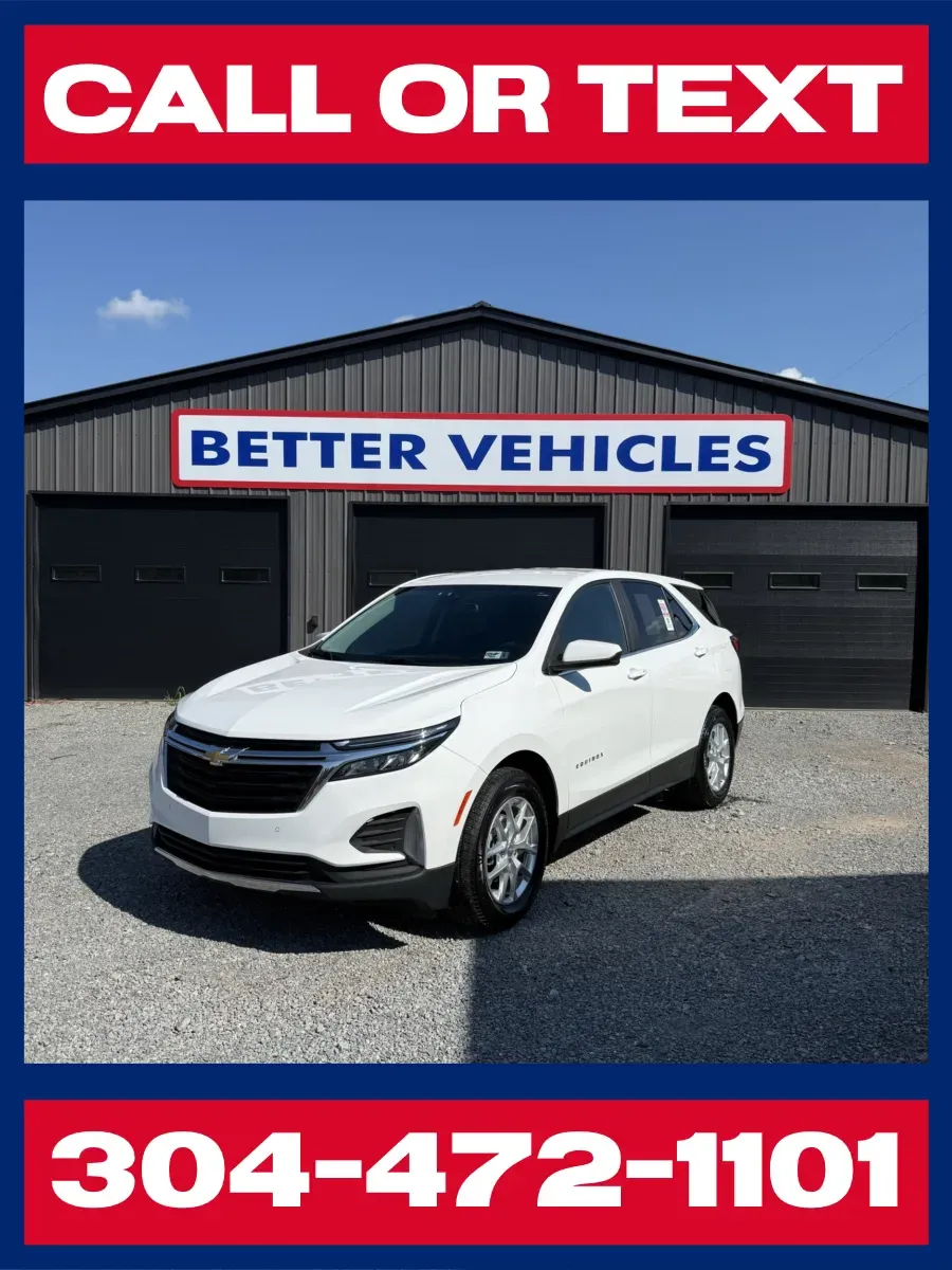 White 2022 Chevrolet Equinox LT AWD for sale in Buckhannon, WV