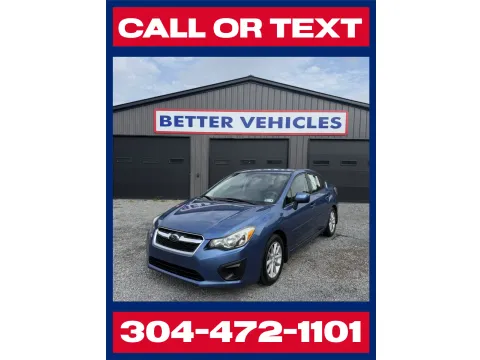 Blue 2014 Subaru Impreza 2.0i Premium AWD for sale in Buckhannon, WV