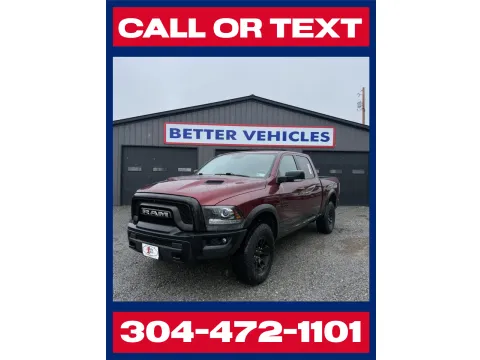 Red 2017 Ram 1500 Rebel Crew Cab 4x4 for sale in Buckhannon, WV