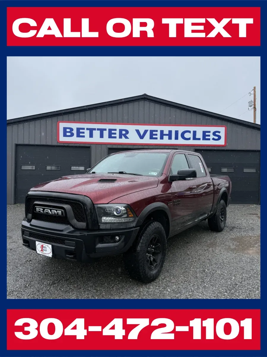 Red 2017 Ram 1500 Rebel Crew Cab 4x4 for sale in Buckhannon, WV