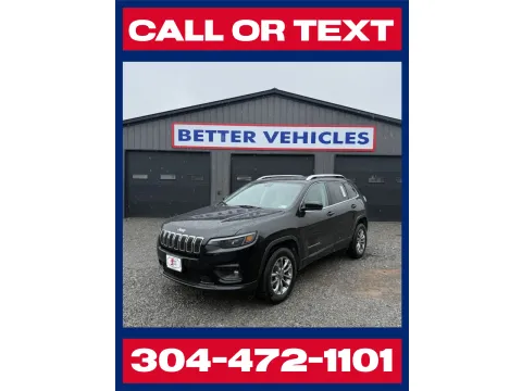 Black 2020 Jeep Cherokee Latitude Plus 4x4 for sale in Buckhannon, WV