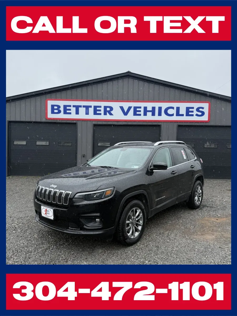 Black 2020 Jeep Cherokee Latitude Plus 4x4 for sale in Buckhannon, WV