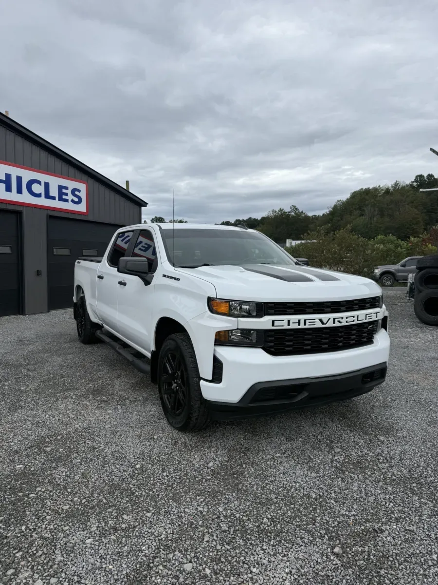 Photos of 2021 Chevrolet Silverado 1500 Custom Crew Cab 4x4 for sale in Buckhannon, WV at Number One Auto Sales