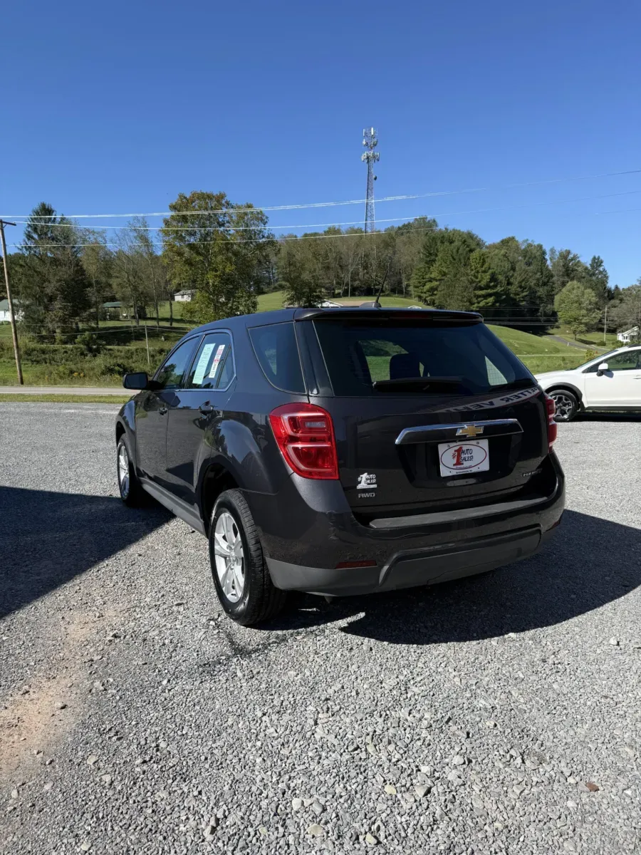 Another view of 2016 Chevrolet Equinox LS AWD for sale in Buckhannon, WV at Number One Auto Sales