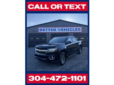 Black 2015 Chevrolet Colorado Crew Cab Z71 4WD for sale in Buckhannon, WV