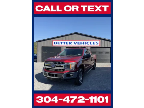 Red 2018 Ford F-150 XLT SuperCrew 4x4 for sale in Buckhannon, WV