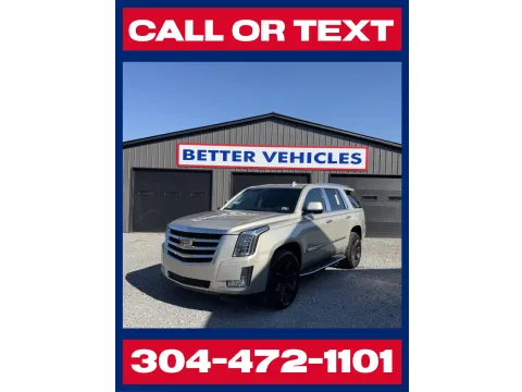 Silver 2017 Cadillac Escalade Luxury 4WD for sale in Buckhannon, WV