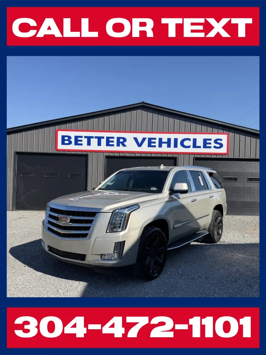 Silver 2017 Cadillac Escalade Luxury 4WD for sale in Buckhannon, WV