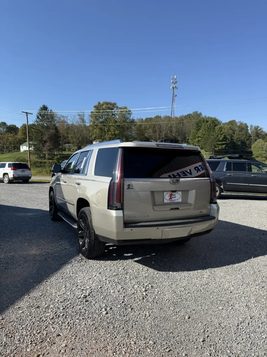 Another view of 2017 Cadillac Escalade Luxury 4WD for sale in Buckhannon, WV at Number One Auto Sales