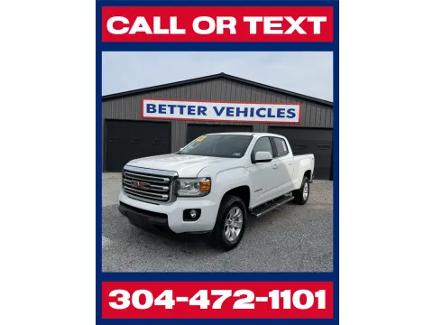 White 2015 GMC Canyon SLE Crew Cab 4x4 for sale in Buckhannon, WV