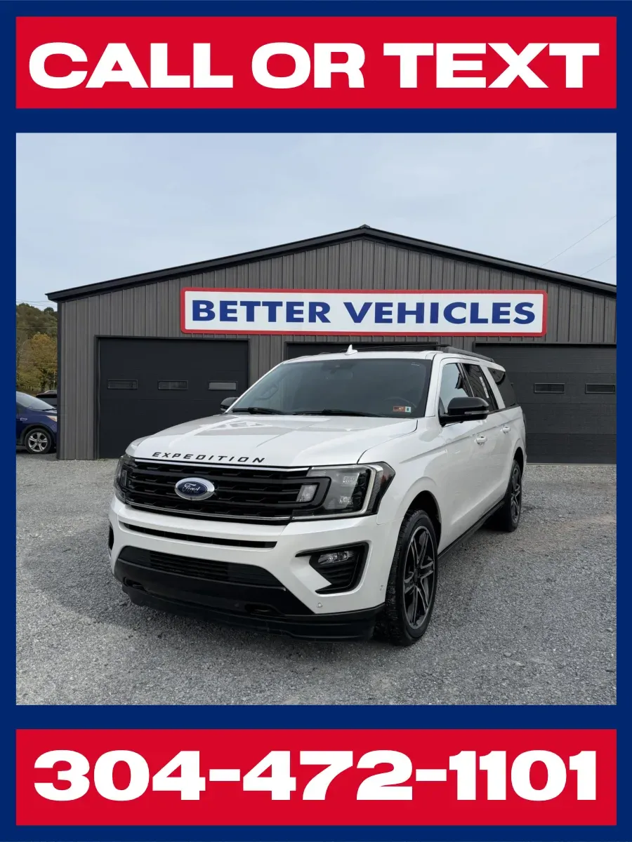 White 2019 Ford Expedition MAX Limited MAX 4X4 - 3rd Row! for sale in Buckhannon, WV