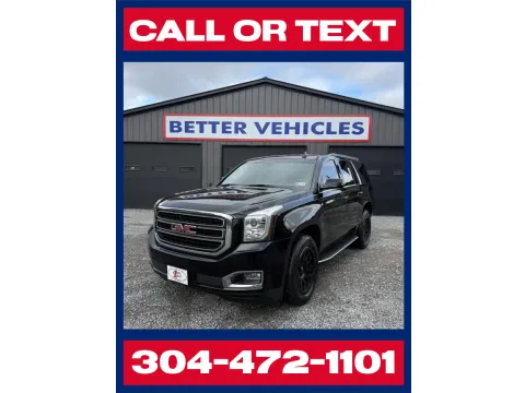 Black 2018 GMC Yukon SLT 4X4 for sale in Buckhannon, WV