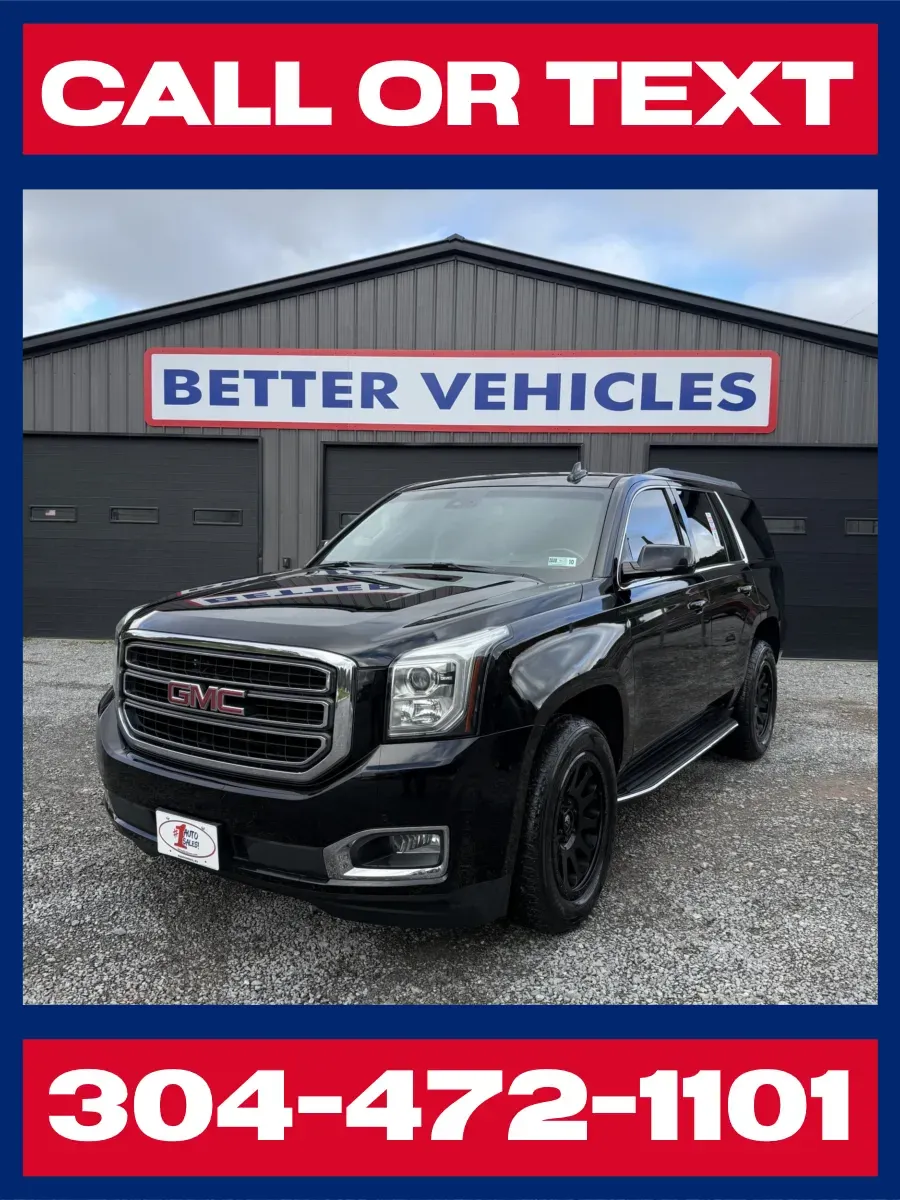 Black 2018 GMC Yukon SLT 4X4 for sale in Buckhannon, WV