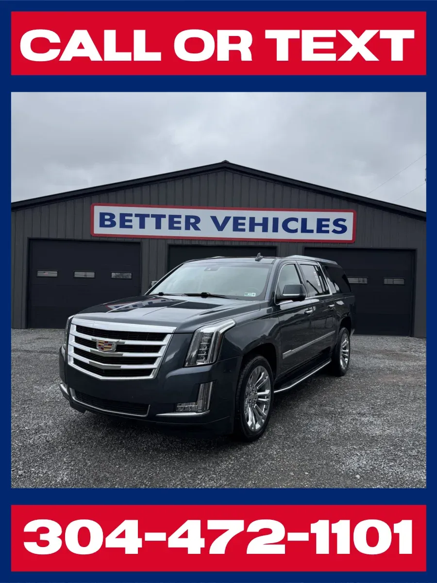 Gray 2019 Cadillac Escalade ESV Luxury 4WD for sale in Buckhannon, WV