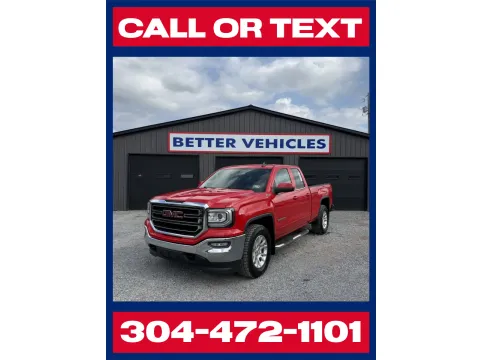 Red 2017 GMC Sierra 1500 SLE Z71 Double Cab 4x4 for sale in Buckhannon, WV