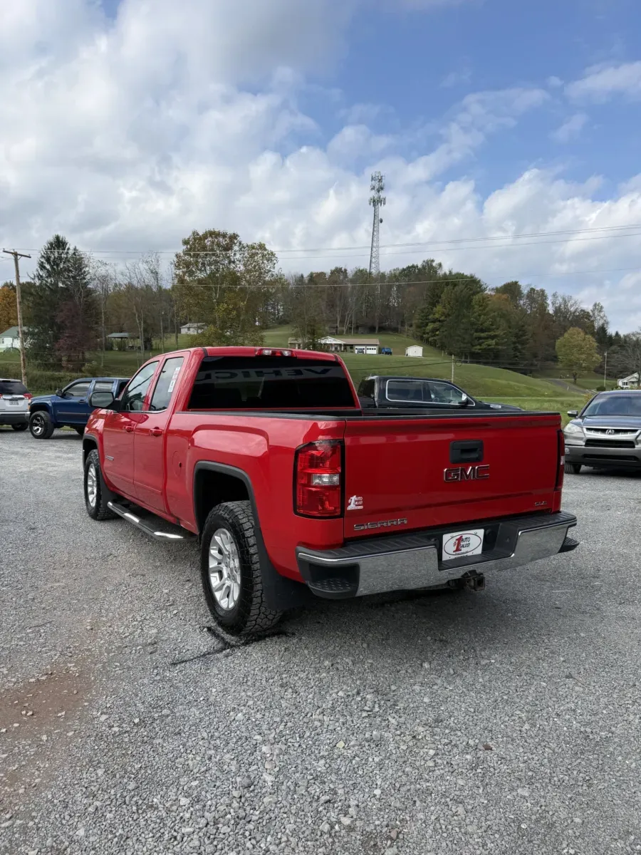 Another view of 2017 GMC Sierra 1500 SLE Z71 Double Cab 4x4 for sale in Buckhannon, WV at Number One Auto Sales