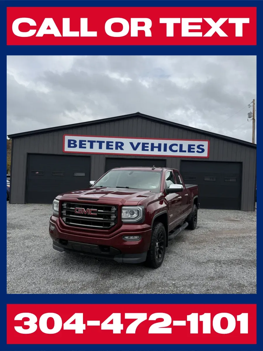 Red 2016 GMC Sierra 1500 All Terrain SLT Double Cab 4x4 for sale in Buckhannon, WV