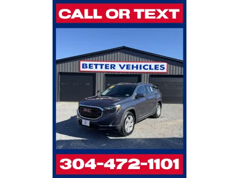 Blue 2018 GMC Terrain SLE AWD for sale in Buckhannon, WV