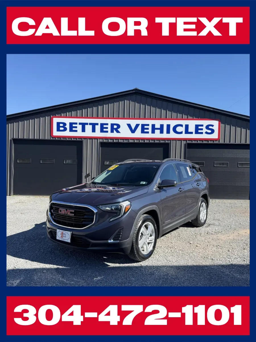 Blue 2018 GMC Terrain SLE AWD for sale in Buckhannon, WV